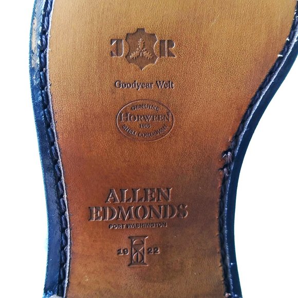 Allen Edmonds Park Avenue Shell Cordovan Cap-Toe Oxford Handcrafted in USA - Picture 12 of 13